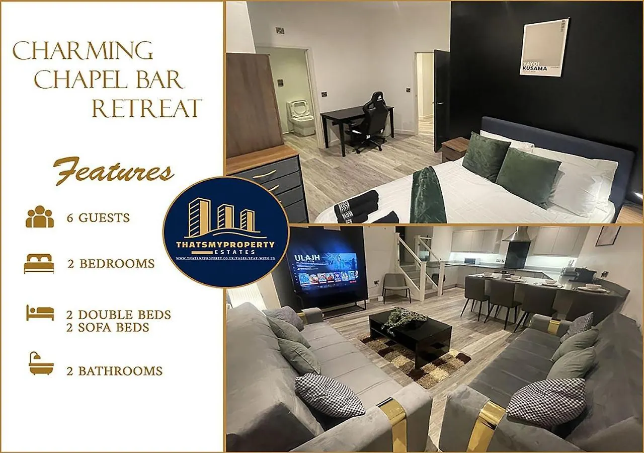 Modern Comfort In Nottingham City Centre Apartman