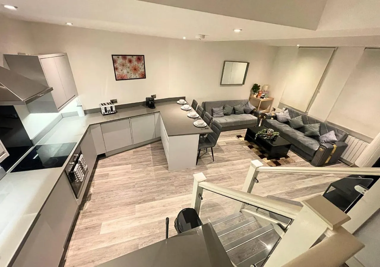 Modern Comfort In Nottingham City Centre Apartman